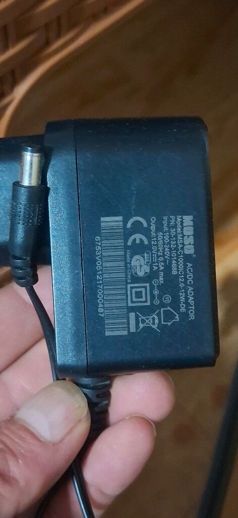 adaptör,moso 12.0V 1A - 2