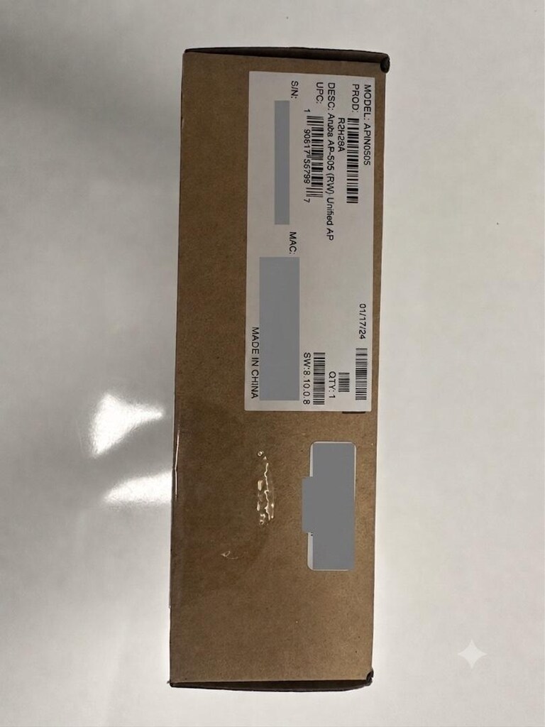 Sıfır AcessPoint HP Aruba AP 505 (R2H28A)