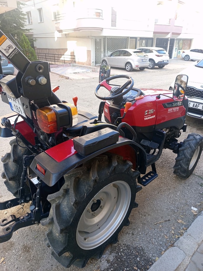 solis 26 beygir 4x4 bahçe traktörü ekipmanlarıyla - 13
