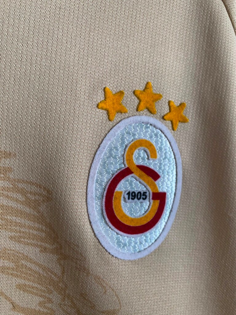 Orijinal Adidas Galatasaray 2010-2011 Sezonu Krem Aslanlı Forma - 6