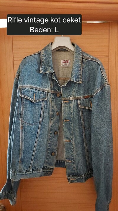 Vintage Kot Mont Ceket