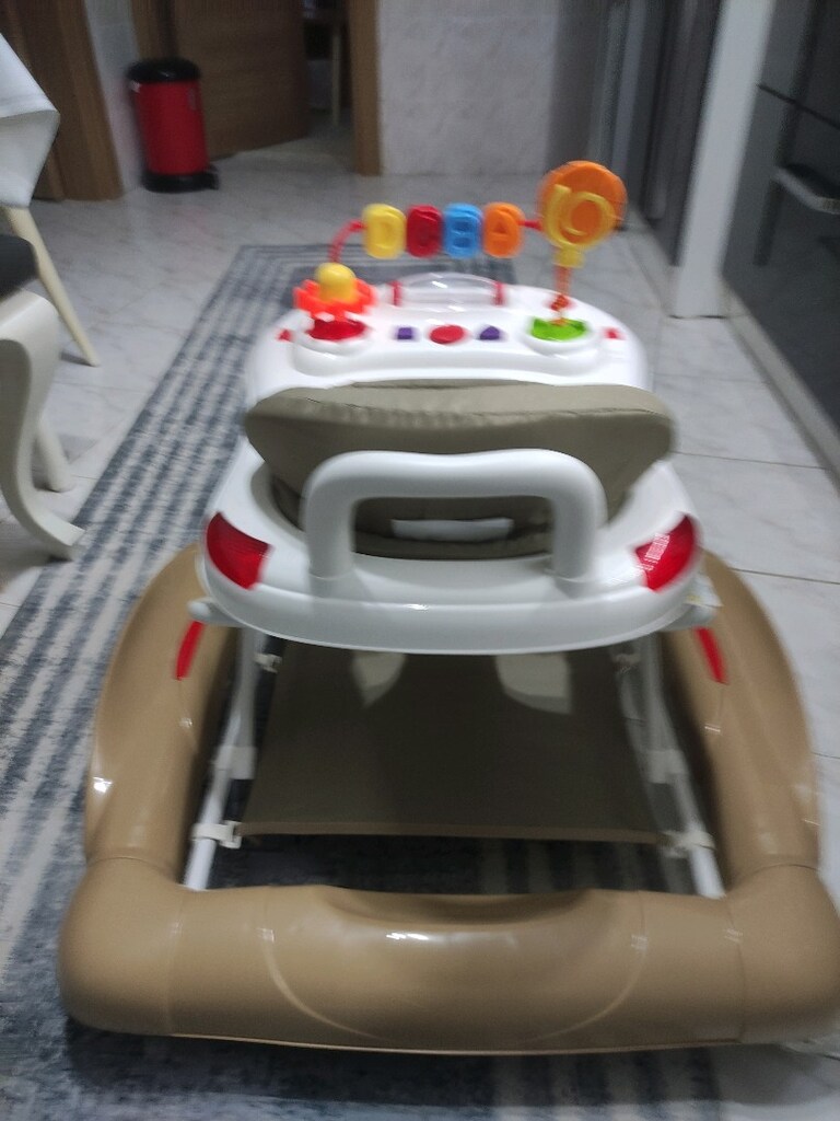 BABY HOPE 219A TOBBY SALLA YÜRÜTEÇ KAHVE RENGİ - 3