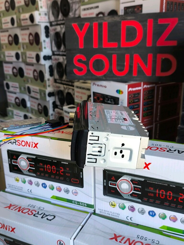 Oto Teyp Bluetooth Usb Aux Radio Sifir - 5