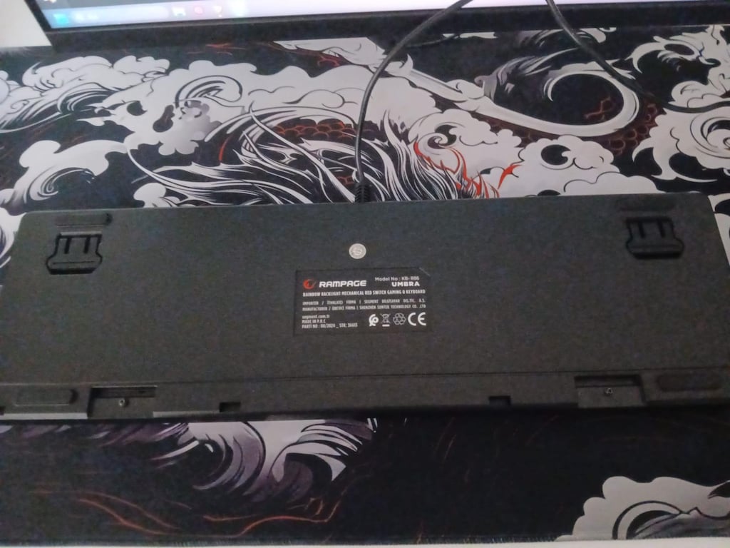 Rampage KB-R86 Red Switch 19Renk mod rgb mekanik oyuncu klavyesi - 3