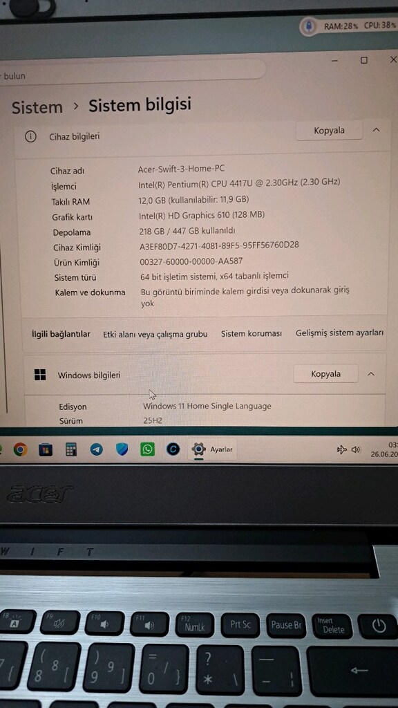 Acer Swift 314-54 14" Laptop - 2