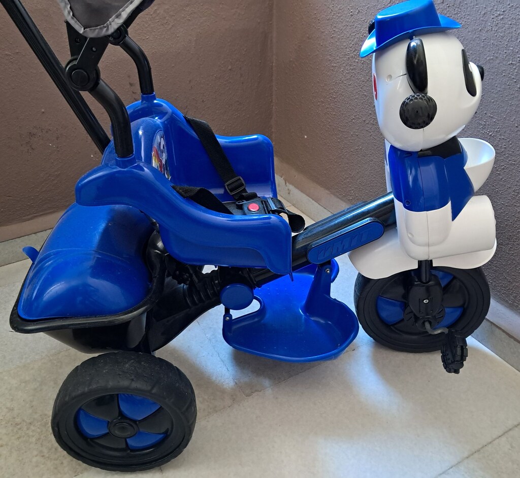 ÜMİT LITTLE PANDA EBEVEYN KONTROLLÜ 3 TEKER ÇOCUK BİSİKLETİ - 5