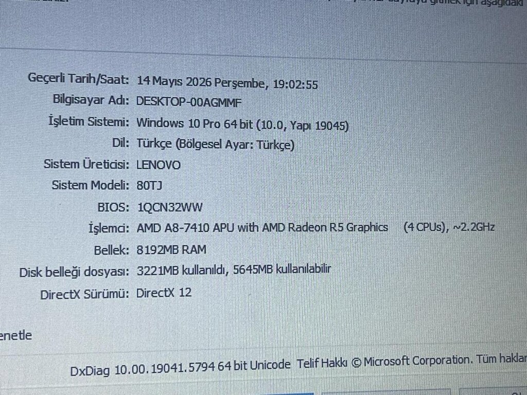 LENOVO İDEALPAD 110 HARİCİ EKRAN KARTLI 15.5 inç LAPTOP - 4