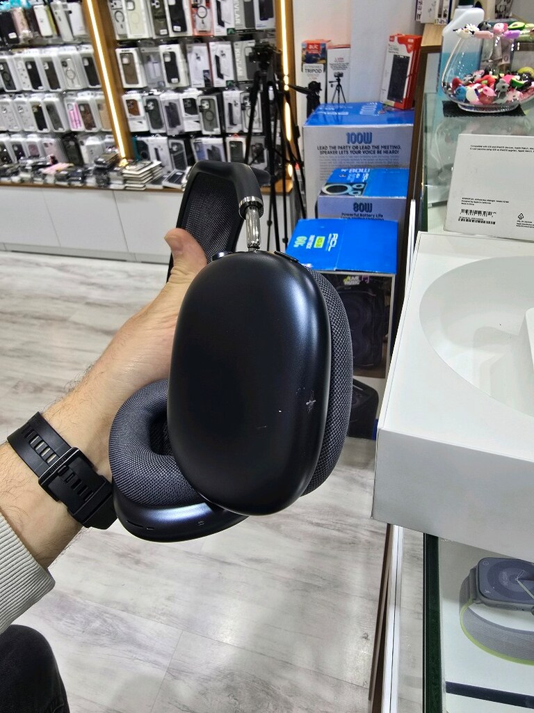Airpods Max MWW43TU/A Siyah 1,5 yıl garantili kulaklık - 4