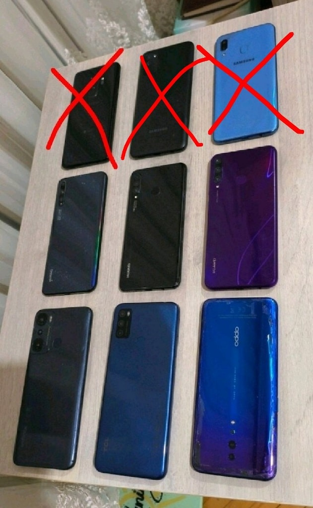 SAMSUNG OPPO TCL HUAWEİ ANDROİD TELEFON ÇEŞİTLERİ TEMİZ SORUNSUZ CİHAZ - 5