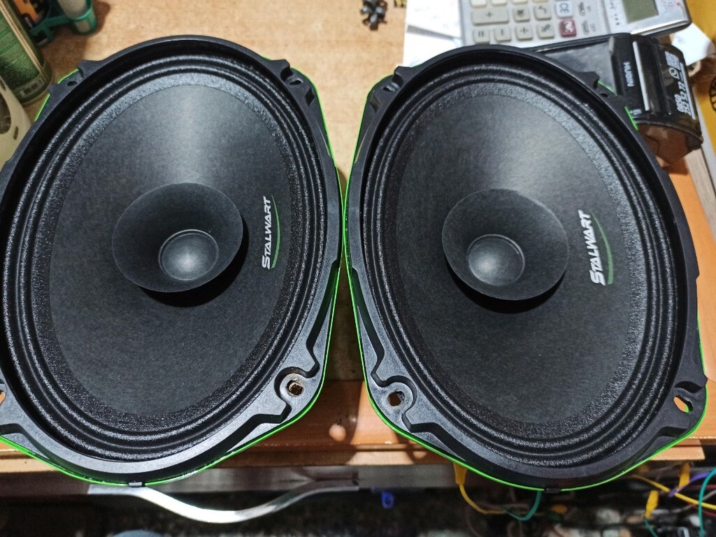 Sıfır 900wat 150rms iki adet ovel midrençler takım halinde - 2