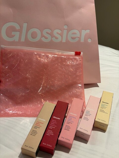 glossier lip balm dotcom