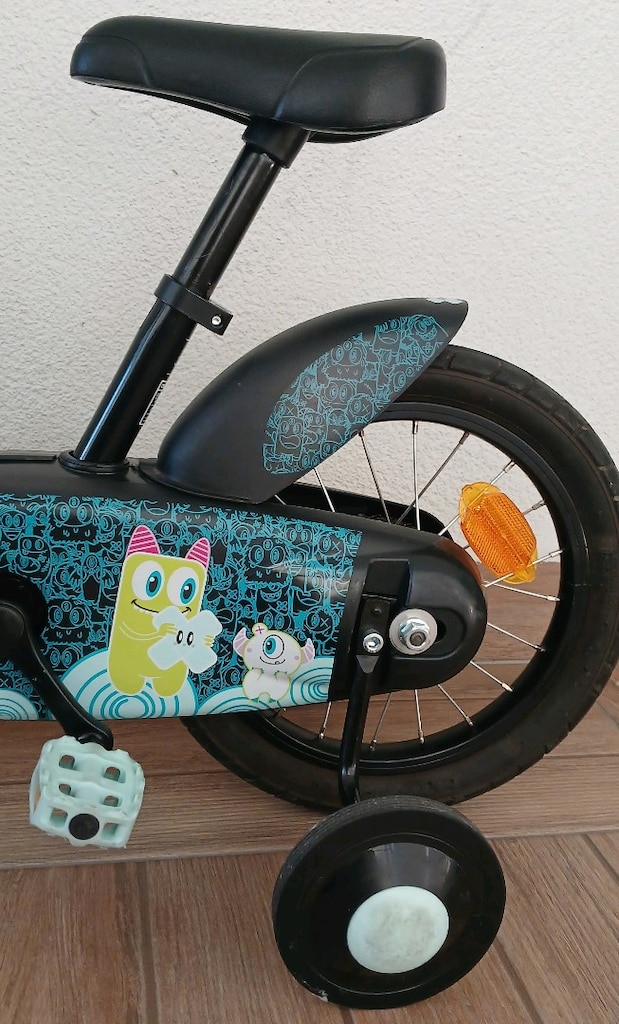 Btwin çocuk bisikleti 14 jant Decathlon YENİ GİBİ Ön Sepetli - 14
