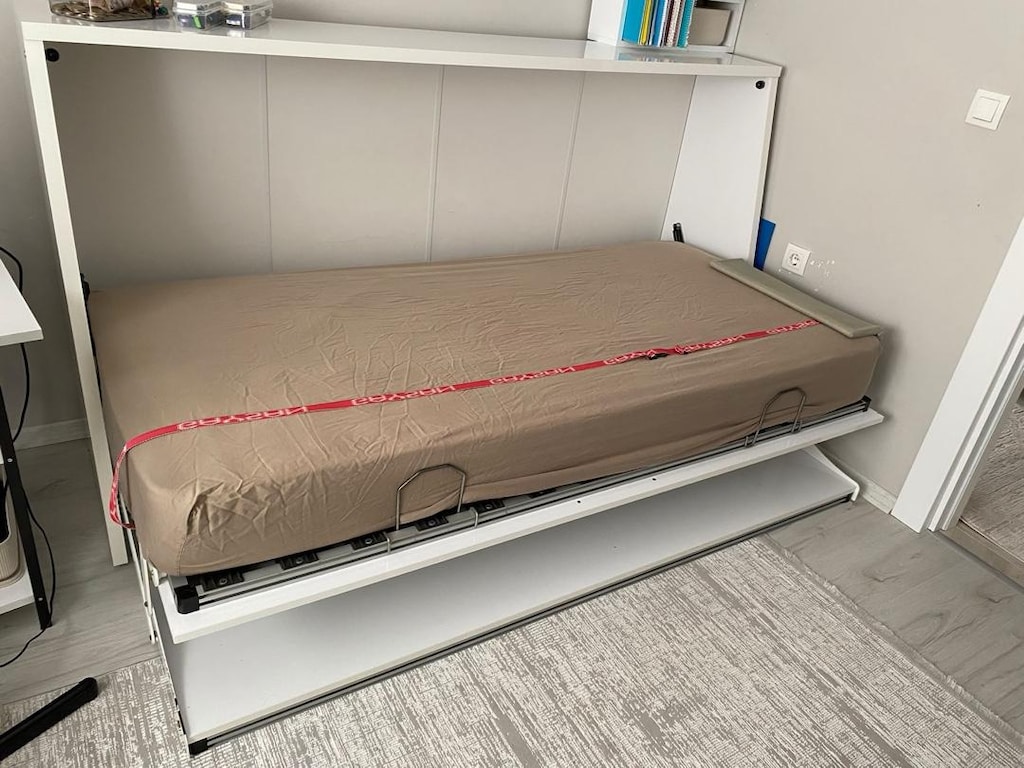 Akıllı Duvar Yatağı – Çalışma Masalı Katlanır Yatak - 3