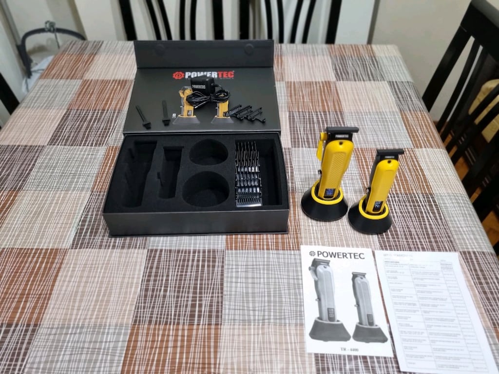 Powertec TR-4400 ikili saç sakal profesyonel set - 10