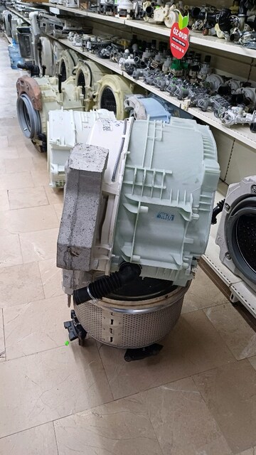 Hoover H3DS5106TAME-17 Kurutmalı Çamaşır Makinesi Yıkama Kazanı Tambur