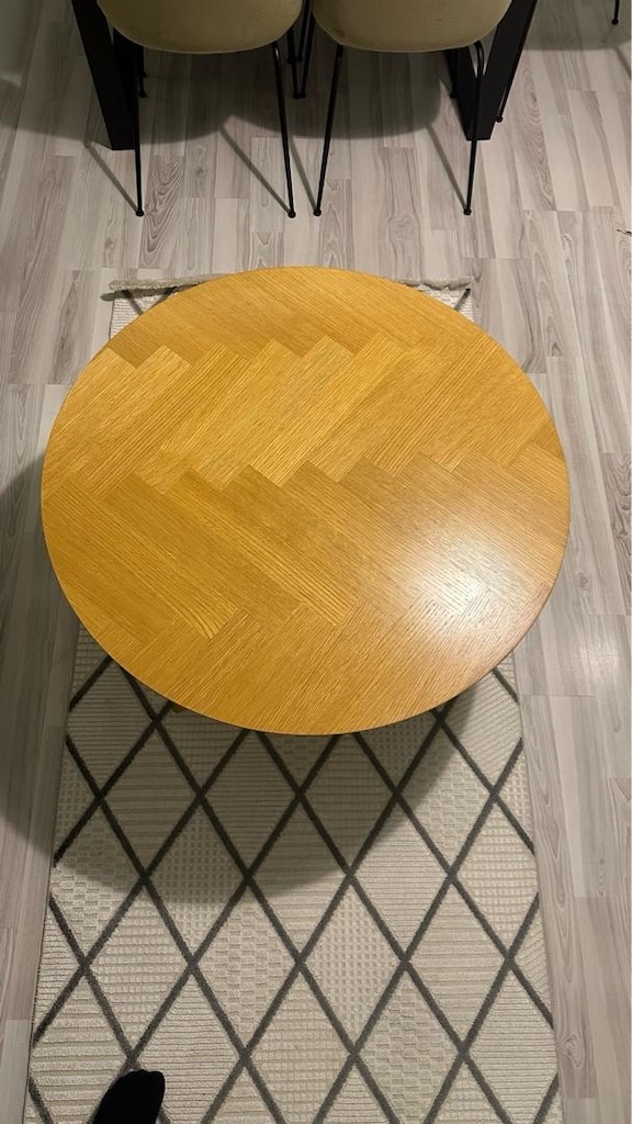 ikea masa yuvarlak yeni - 4