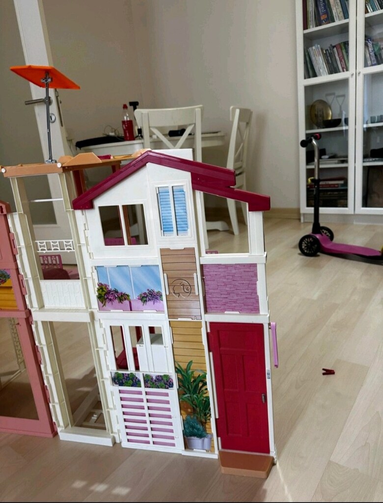 Kız çocuk oyuncak Barbie ev - 10