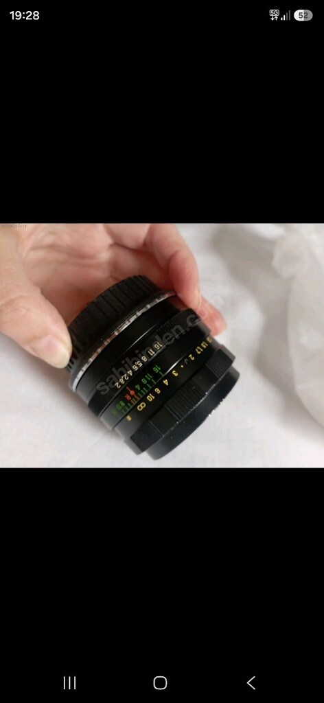 temiz fotoğraf makinesi çanta ve ek lens ile - 11