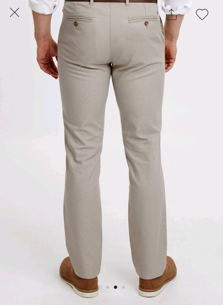 LCW erkek Taş rengi classic pantolon 28/33 beden - 3