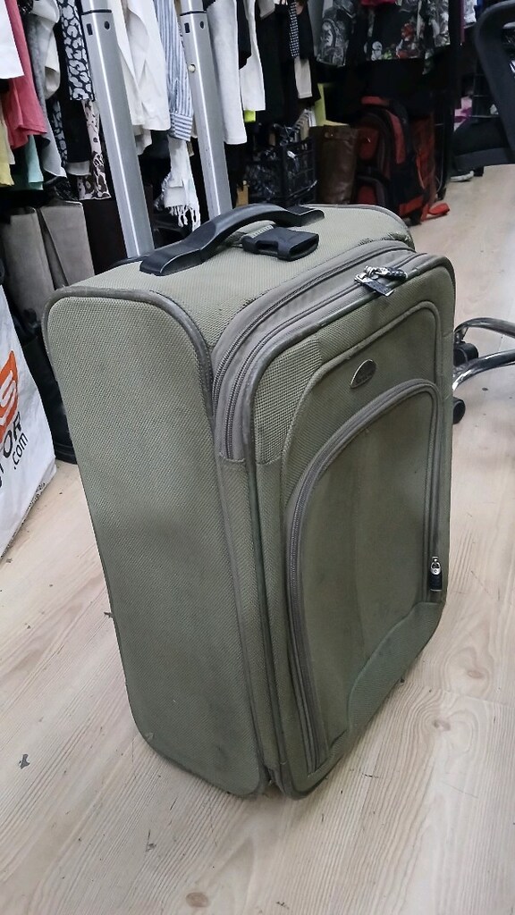 samsonite küçük boy iki tekerlekli valiz - 4