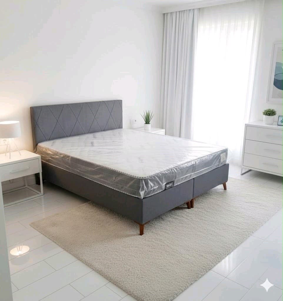Yatak Altı Sandıklı Çift Kişilik MDF Baza - 6