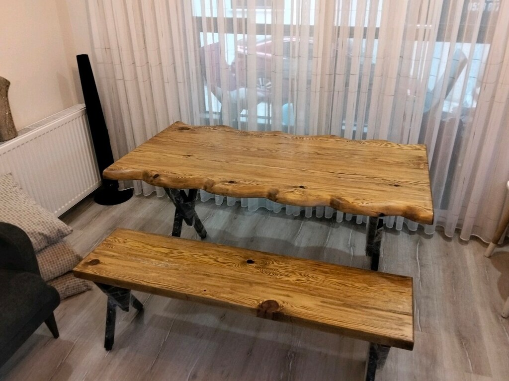 AĞAÇ AHŞAP MASA - 2