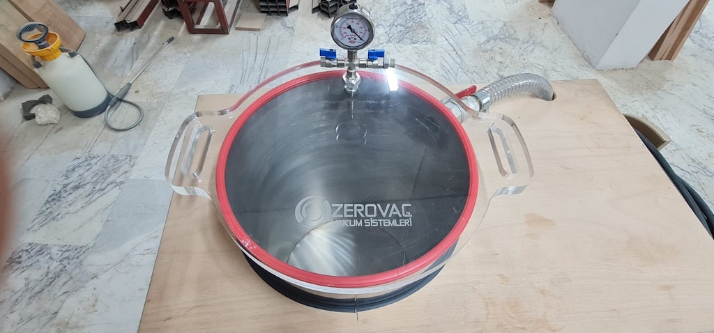Zerovac SVS 1080 80lt Epoksi Vakum Seti - 5