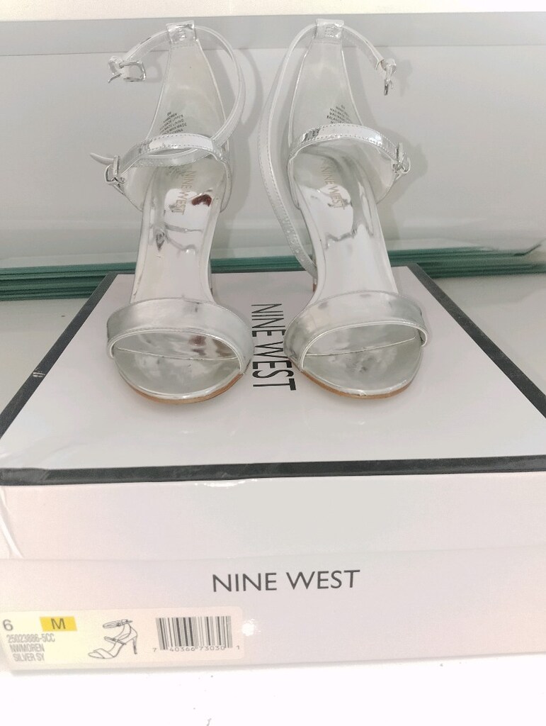 Nine West silver topuklu ayakkabı - 4
