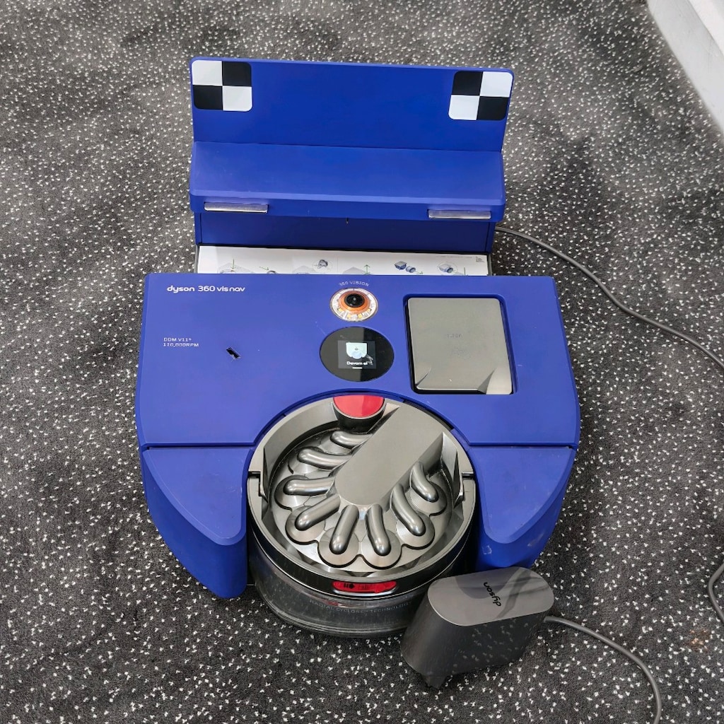 dyson 360 vis nav robot süpürge Türkiye az kullanılmış - 2