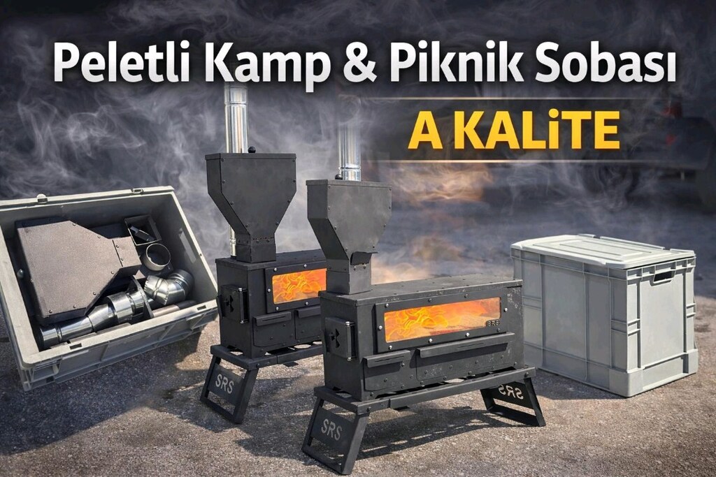 PELETLİ KAMP SOBASI A KALİTE