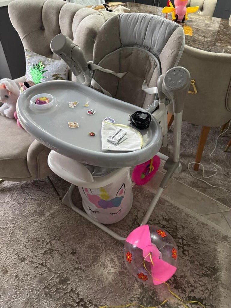 lorelli ventura elektrikli mama sandalyesi ve salıncak - 5