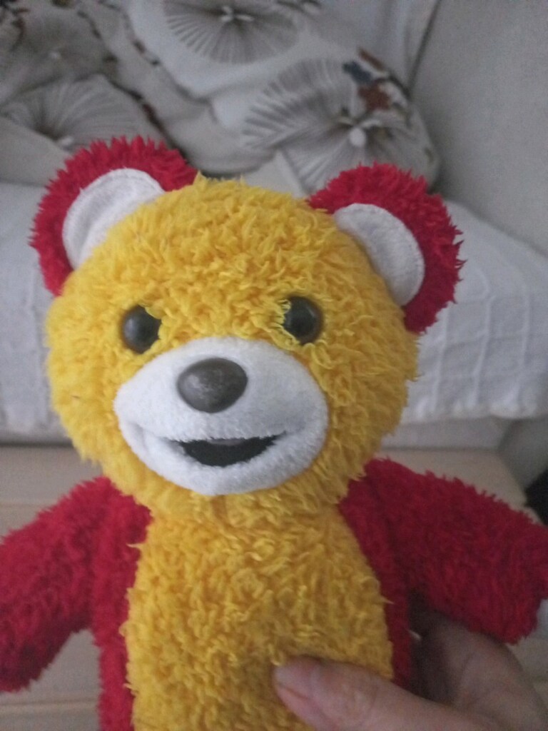 Yumoş Renkli Peluş Ayicik - 4