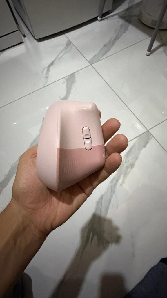Logitech Lift Rose Dikey Ergonomik Kablosuz Mouse – Bluetooth - 5