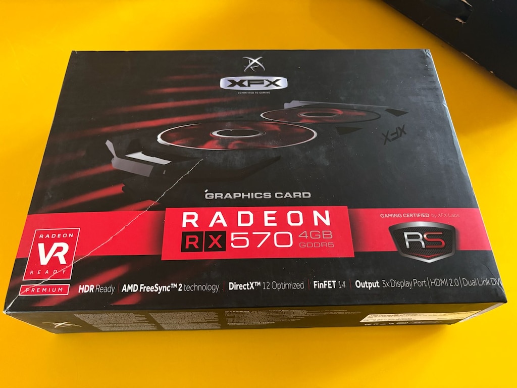 XFX Radeon RX 570 4GB GDDR5 Ekran Kartı - Kutulu ve Temiz - 2