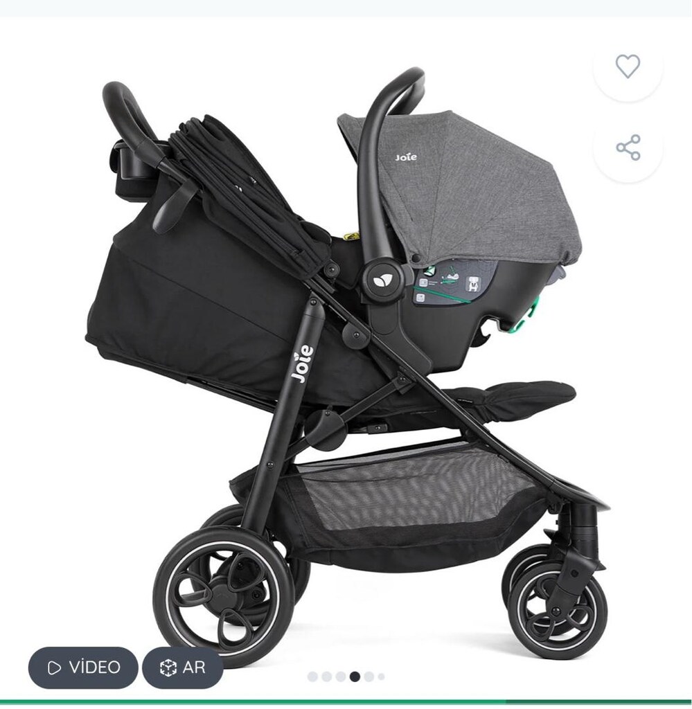 joie titetrax travel sistem bebek arabası - 2