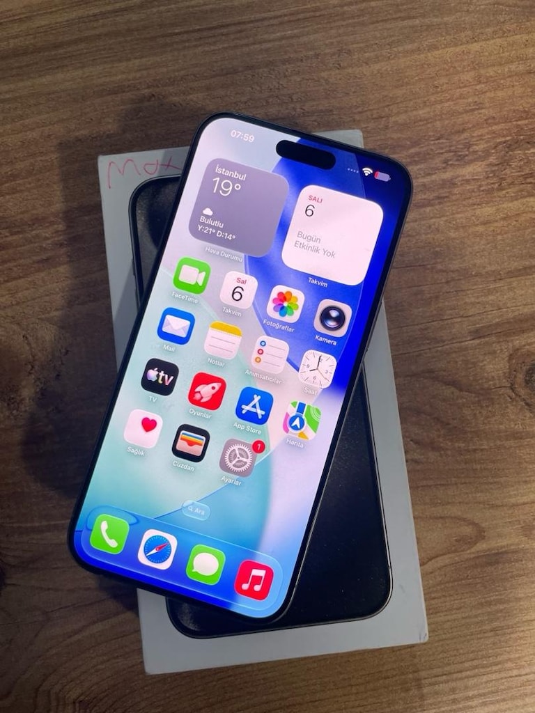 İPHONE 15 PRO MAX 256 GB PİL SAĞLIĞI 100 YD - 12