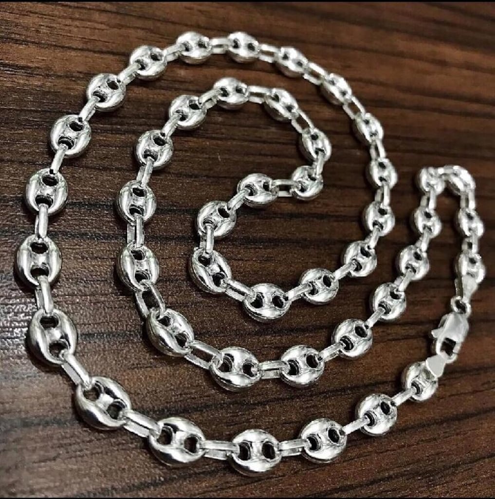 Gemici düğümü Unisex gümüş kolye - 5