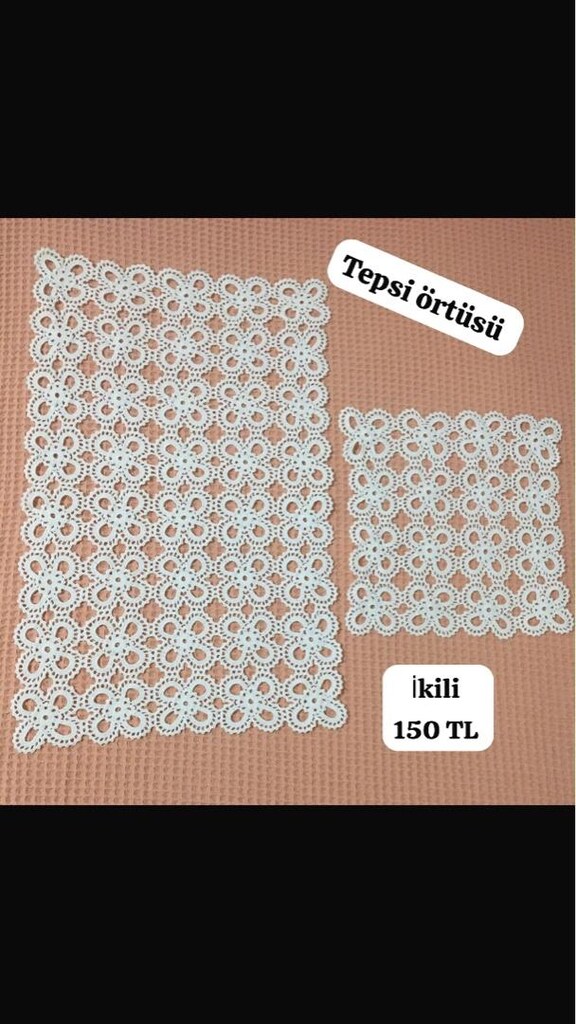 sıfır el işi beyaz renk dantel modelleri - 10
