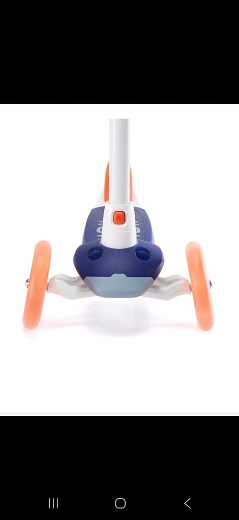 Decathlon - Scooter B1 500 Işıklı 3 Tekerlekli Indigo Mavisi - 2