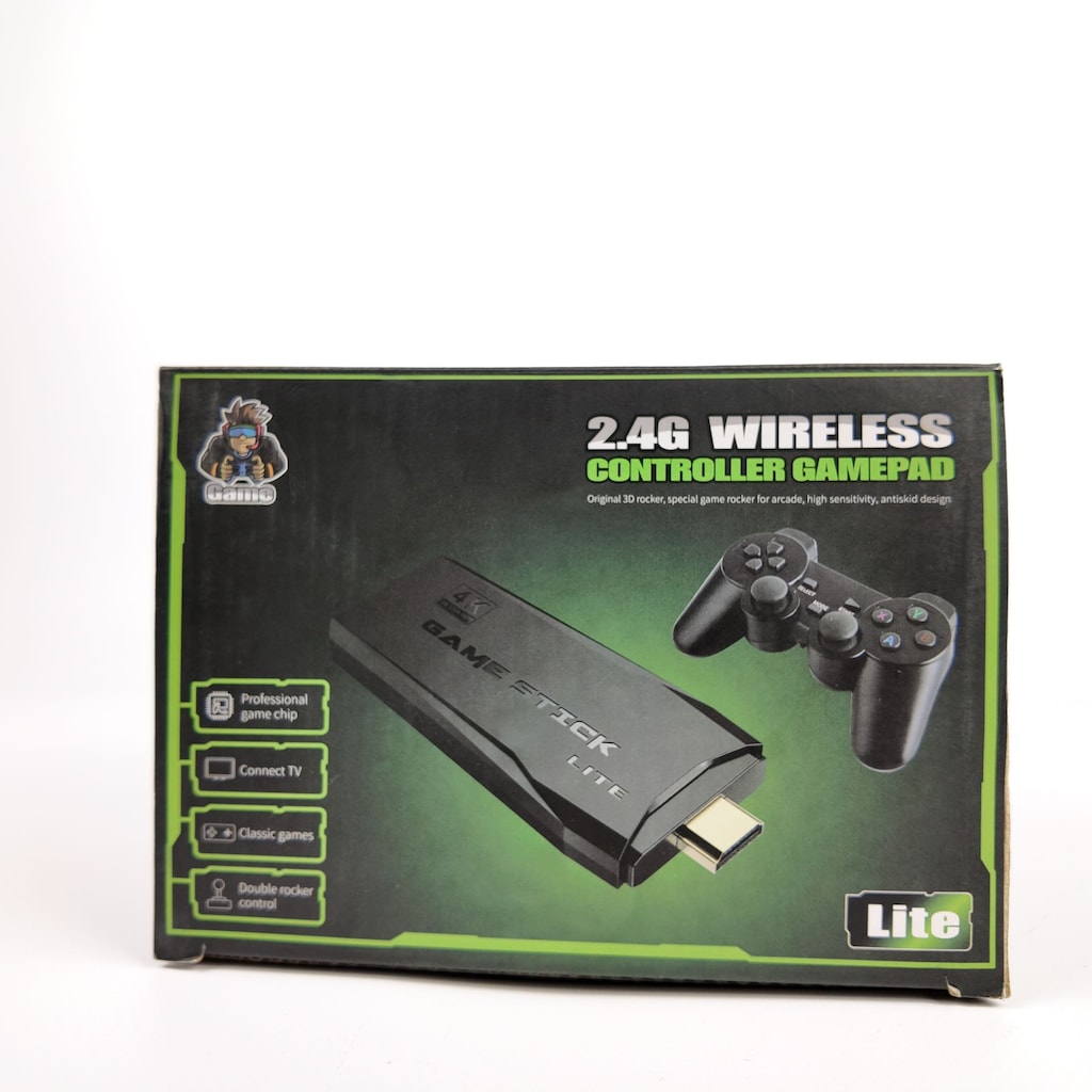 2.4G WIRELLES CONTROLLER GAMEPAD RETRO OYUN KONSOL TV BAĞLANTILI - 7