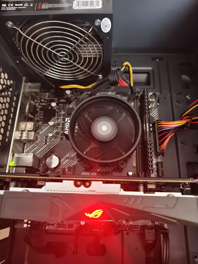 RYZEN ISLEMCI - ASUS ROG GTX 1050 - 8 GB DDR4 - 19