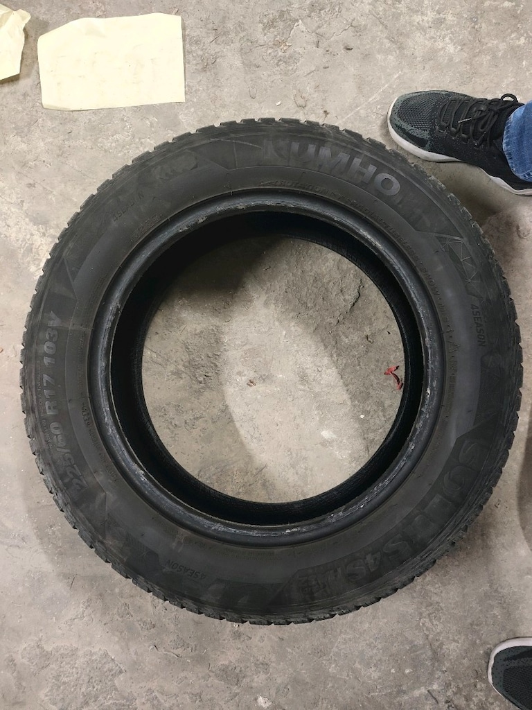 225 60 17 kumho 2025 tarihli kışlık 2 adet - 3