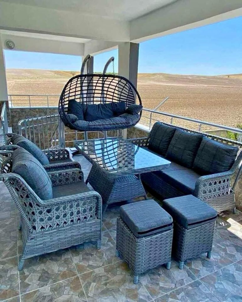 Rattan Balkon Bahçe Mobilya Seti (açıklama bak)