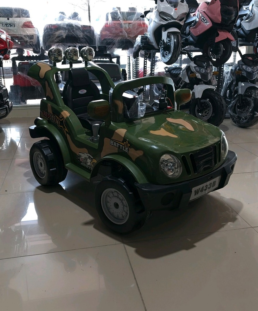 (AnkaCar ÇOCUK OTO GALERİ) +3 YAŞ ÜZERİ(KUMBARA SİZ) AKÜLÜ ARABA - 2
