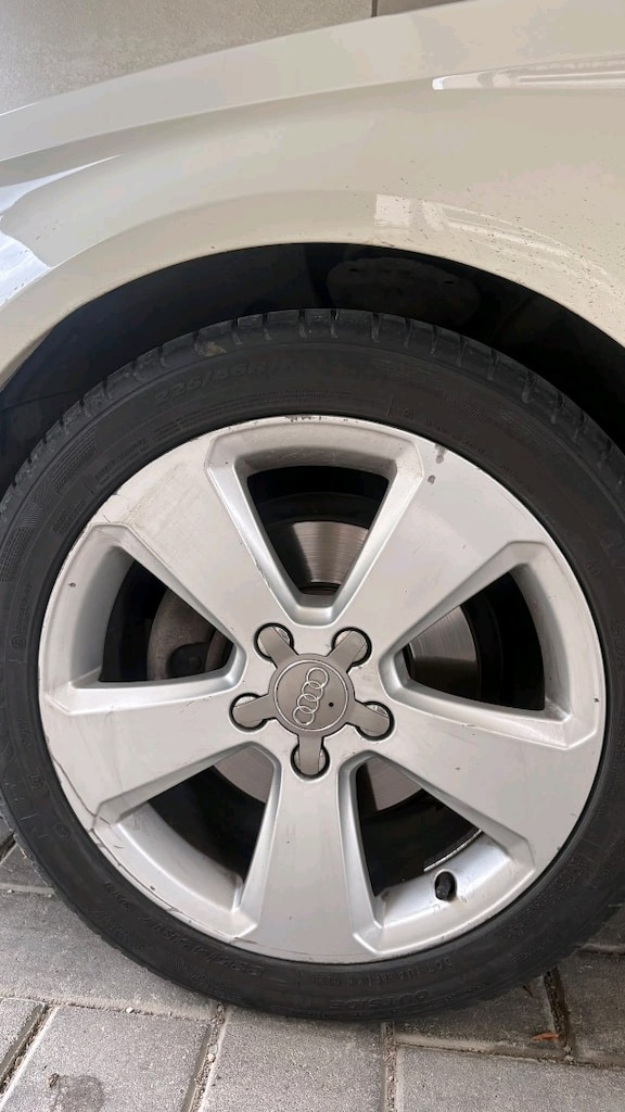 17 5x112 AUDİ ORJİNAL JANT LASTİK TAKIM - 7