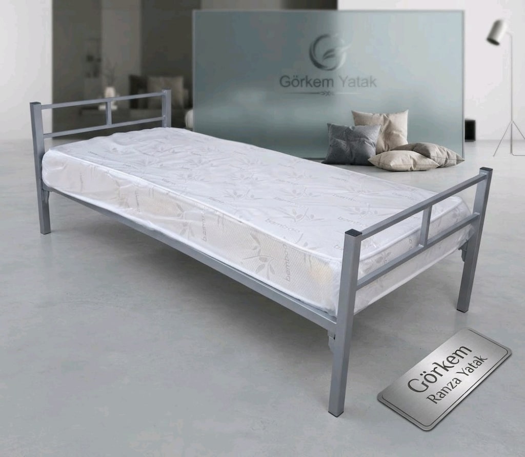 TEK KİŞİLİK 1.5 MM KARYOLA YATAKLI AYNI GÜN ÜCRETSİZ TESLİMAT - 6