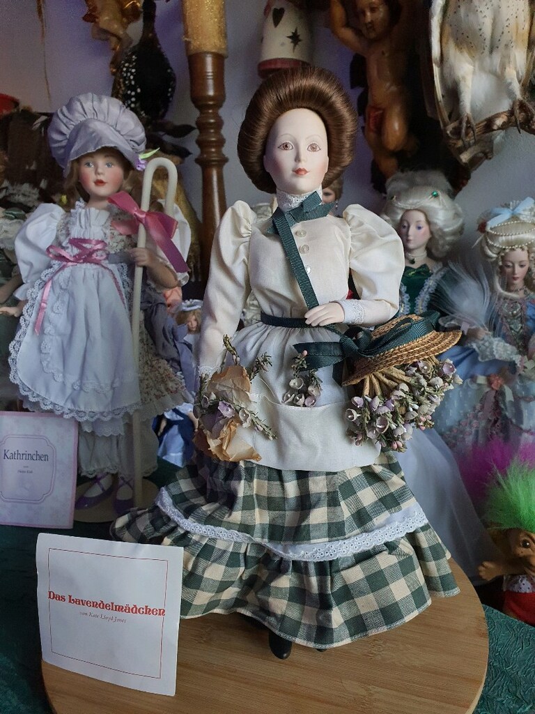 porselen bebek vintage damgalı sertifikalı - 20