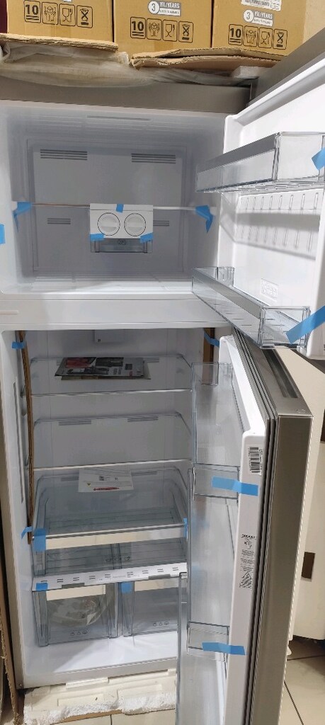 Vestel NF 48001X üsten donduruculu ınox NOFROST buzdolabı sıfır - 3