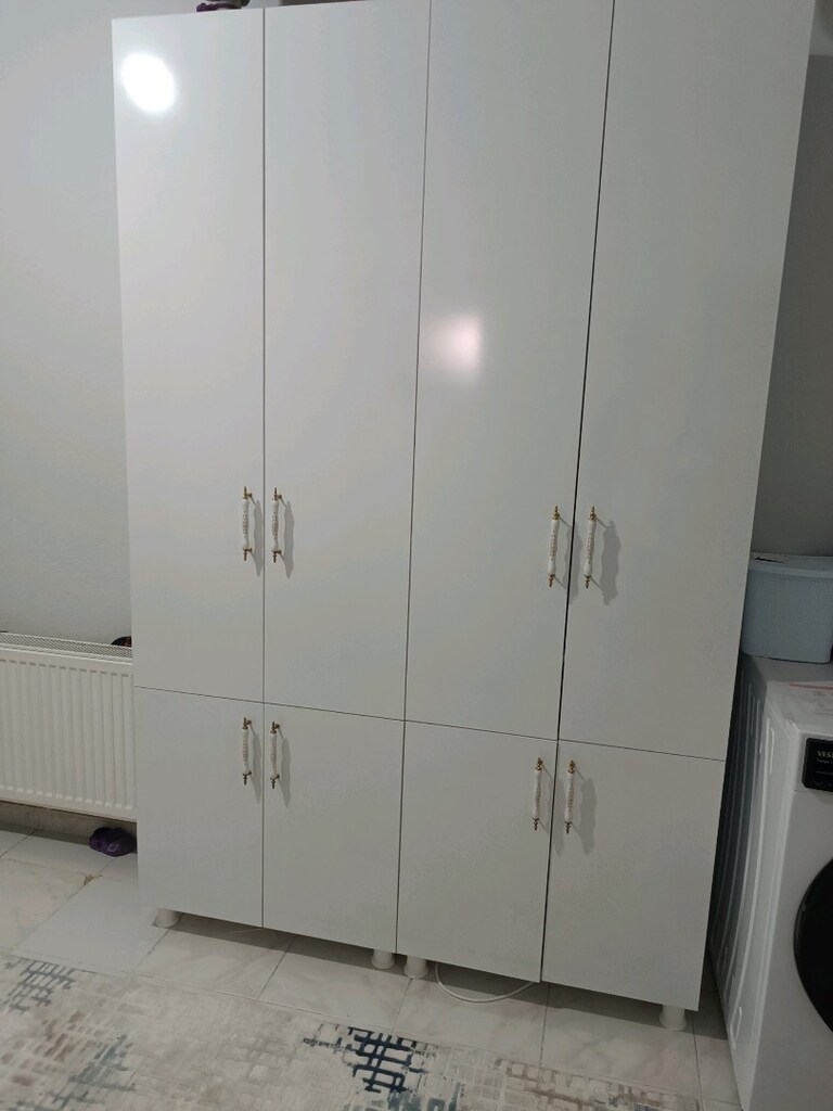 sıfır MDF lâm portmanto dolabıı
