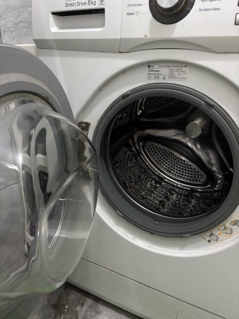 LG Direct Drive 8 kg 1200 Devir Çamaşır Makinesi (Temiz / Sorunsuz) - 3